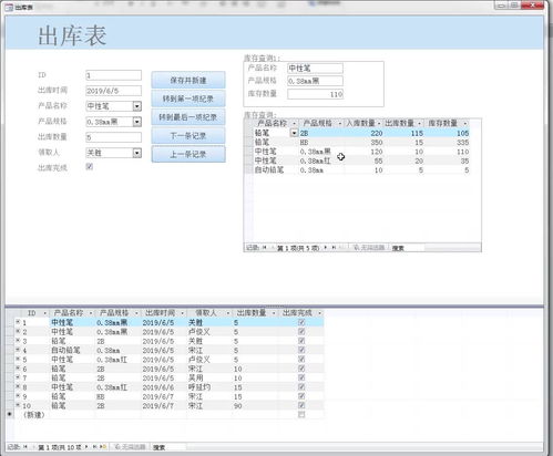 Access数据库开发实战 办公用品收发管理软件设计
